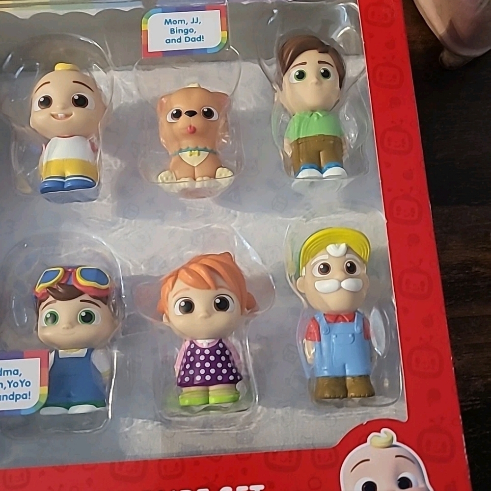 *BRAND NEW* COCO MELON COCOMELON Official 3" Family Figure 8 Pack Toys Age 3+ - Picture 3 of 9